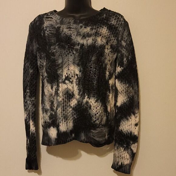 Joe's jeans camouflaged sweater size small. - Picture 1 of 7